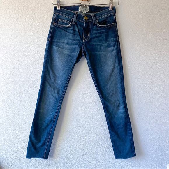 Current Elliott The Rolled Skinny Jeans - Picture 1 of 5